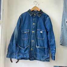 Load image into Gallery viewer, 1960s Sears Blanket-Lined Denim Coat
