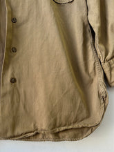 Load image into Gallery viewer, 1940s Military Officers Patched Shirt
