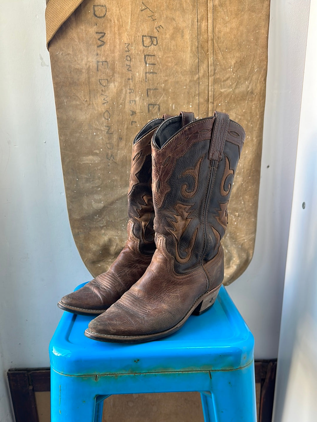 Unbranded Cowboy Boots - Brown - Size 8 M 9.5 W