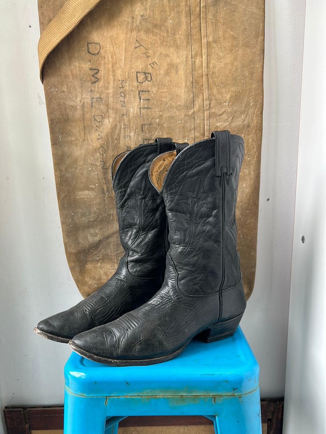 Unbranded Cowboy Boots - Black - Size 12/13 M