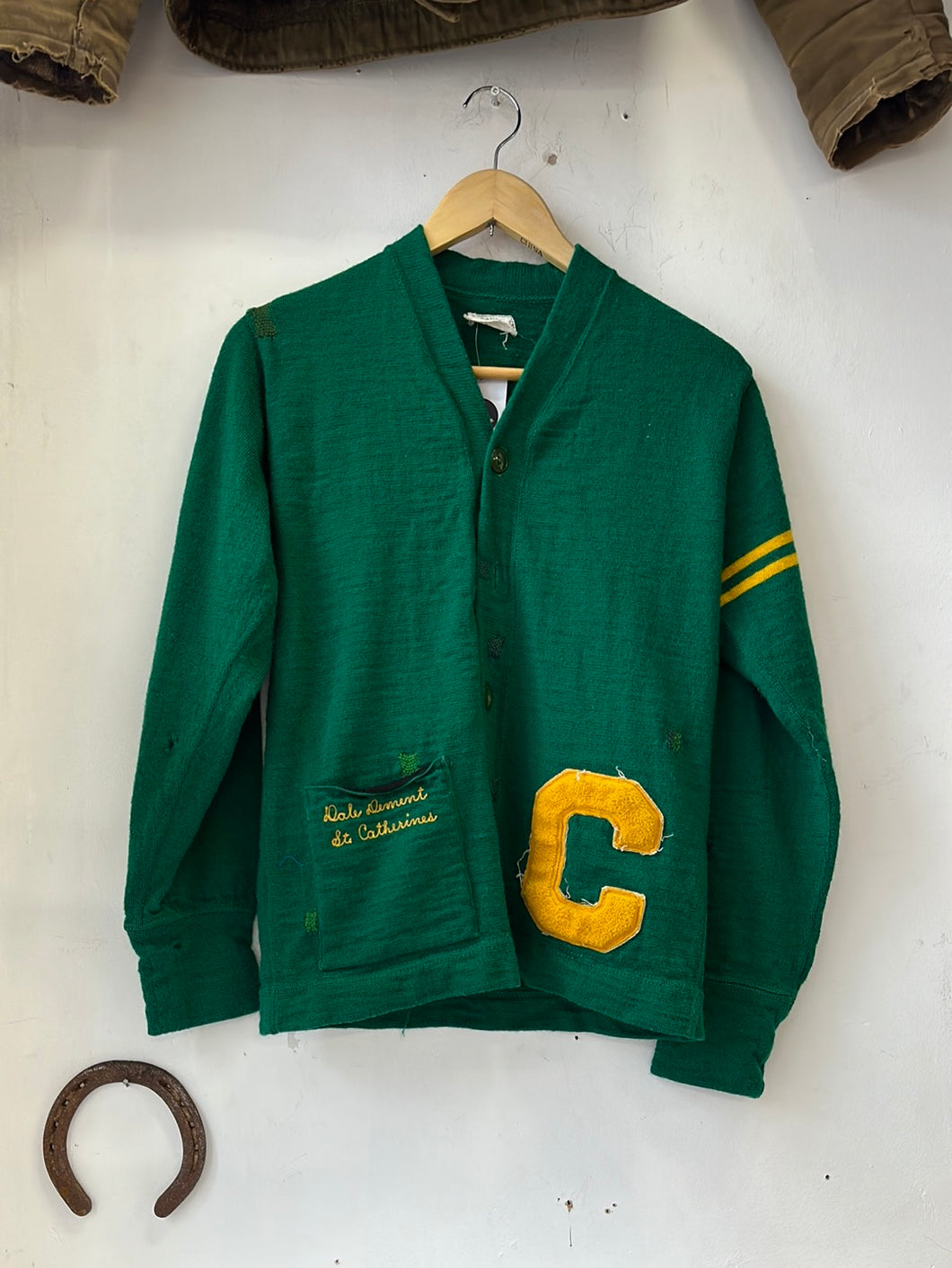 1950s/60s Darned School Sweater Letterman