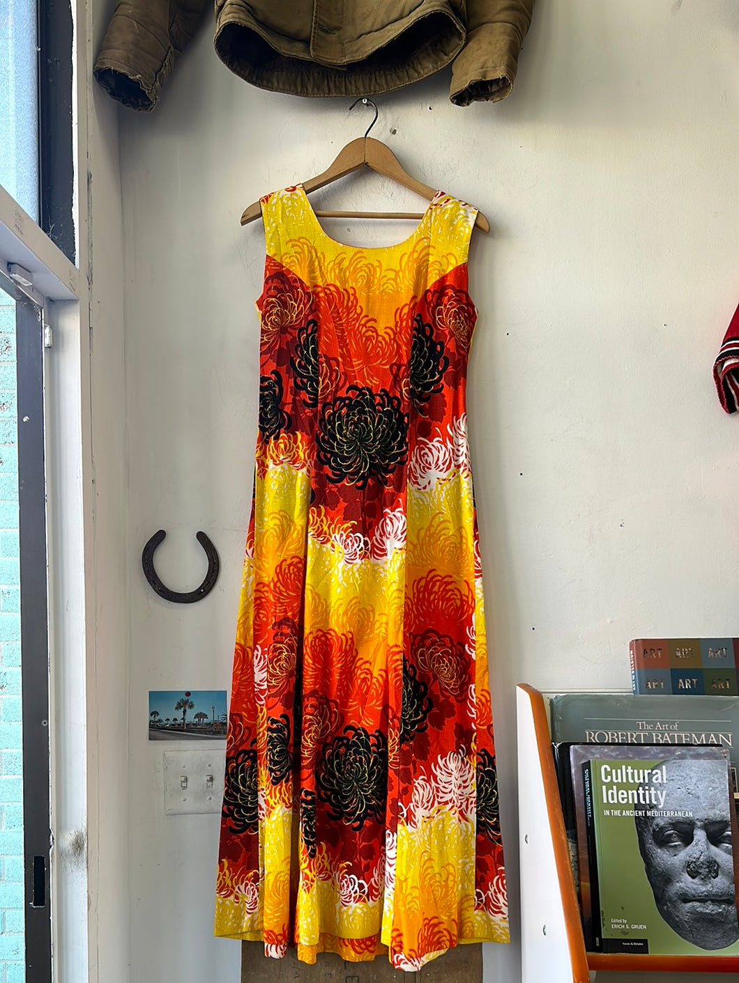1960s Fely’s Barkcloth Hawaiian Dress