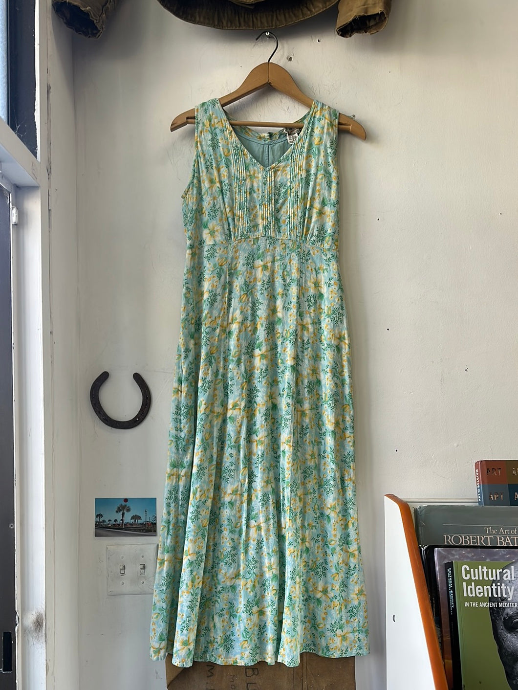 1970s April Cornell Rayon Dress