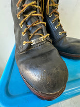 Load image into Gallery viewer, Cactus Steel Toe Work Boots - Black - Size 10 M 11.5 W
