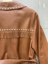 Load image into Gallery viewer, 1970s Fringe Leather Jacket
