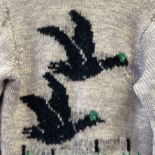 Load image into Gallery viewer, 1960s  Geese Cowichan Sweater
