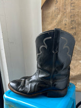Load image into Gallery viewer, Anderson Bean Cowboy Boots - Black - Size 9 M 10.5 W
