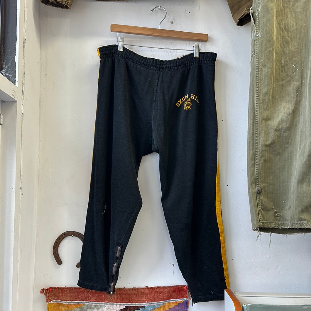 1960s Champion Knit Football Pants Conmar Zipper