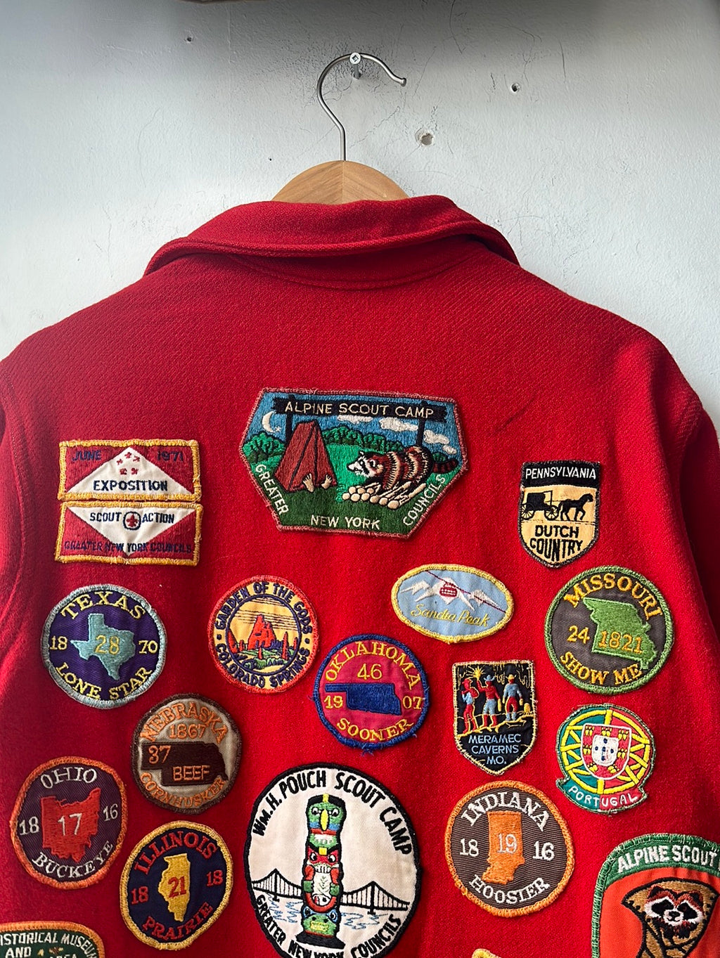 1960s Patched Boy Scouts Jacket