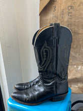 Load image into Gallery viewer, Nocona Cowboy Boots - Black - Size 10.5 M 12 W
