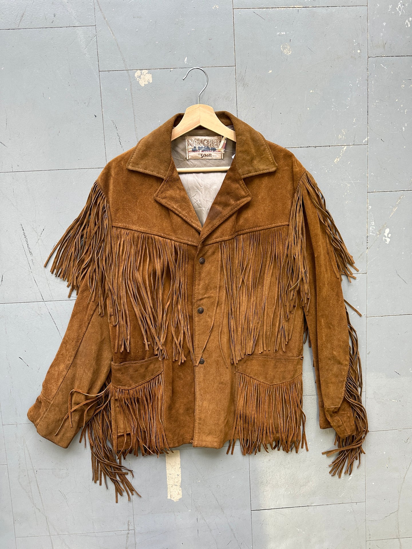 1960s Schott Rancher Fringe Jacket