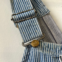 Load image into Gallery viewer, 1960s Lee Hickory Stripe Union Made Overalls
