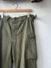 Load image into Gallery viewer, 1973 Dutch HBT Military Trousers
