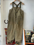 1940s USN Deck Bib - Wool-Lined Medium