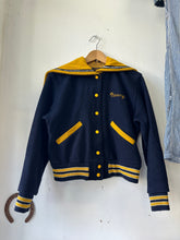 Load image into Gallery viewer, 1950s/60s Neckflap Letterman Jacket
