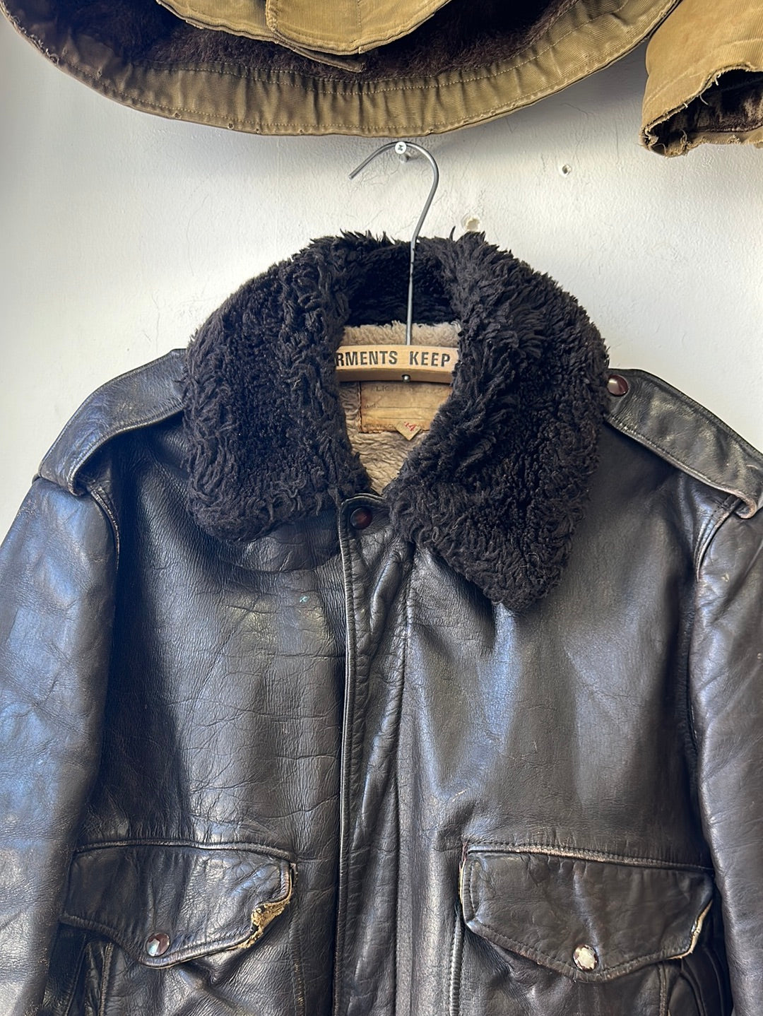 1960s/70s Schott A-2 Leather Jacket - 44