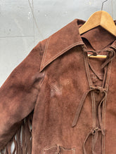 Load image into Gallery viewer, 1960s Horsehide Fringe Jacket
