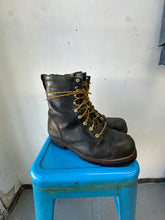 Load image into Gallery viewer, Cactus Steel Toe Work Boots - Black - Size 10 M 11.5 W
