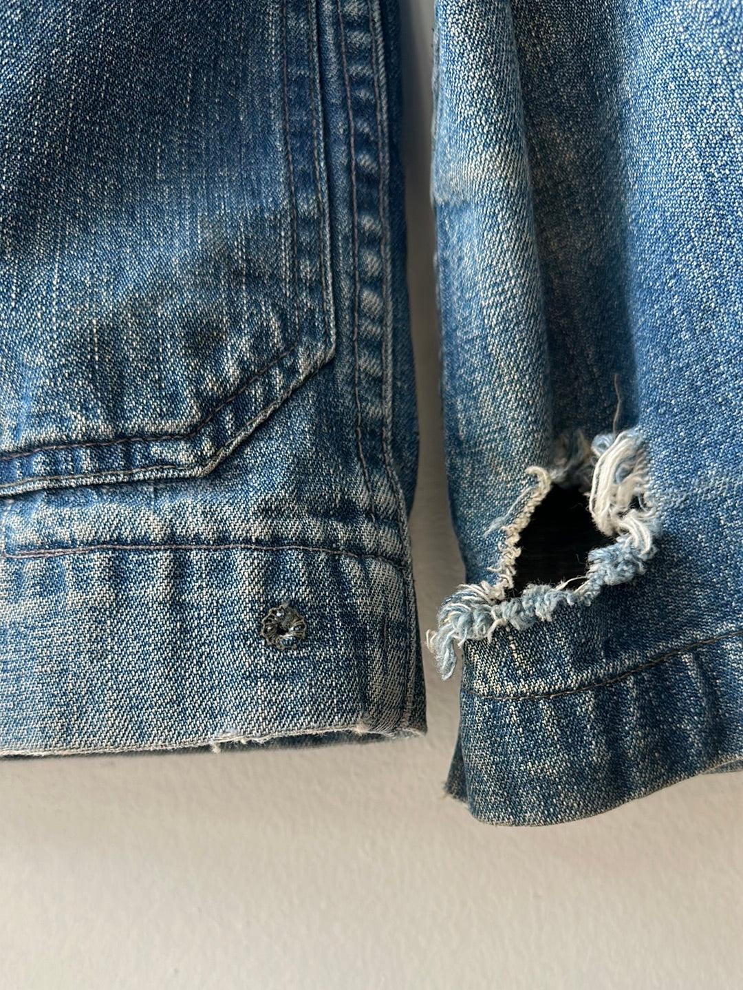 1940s US Navy Denim Shawl Collar Jacket