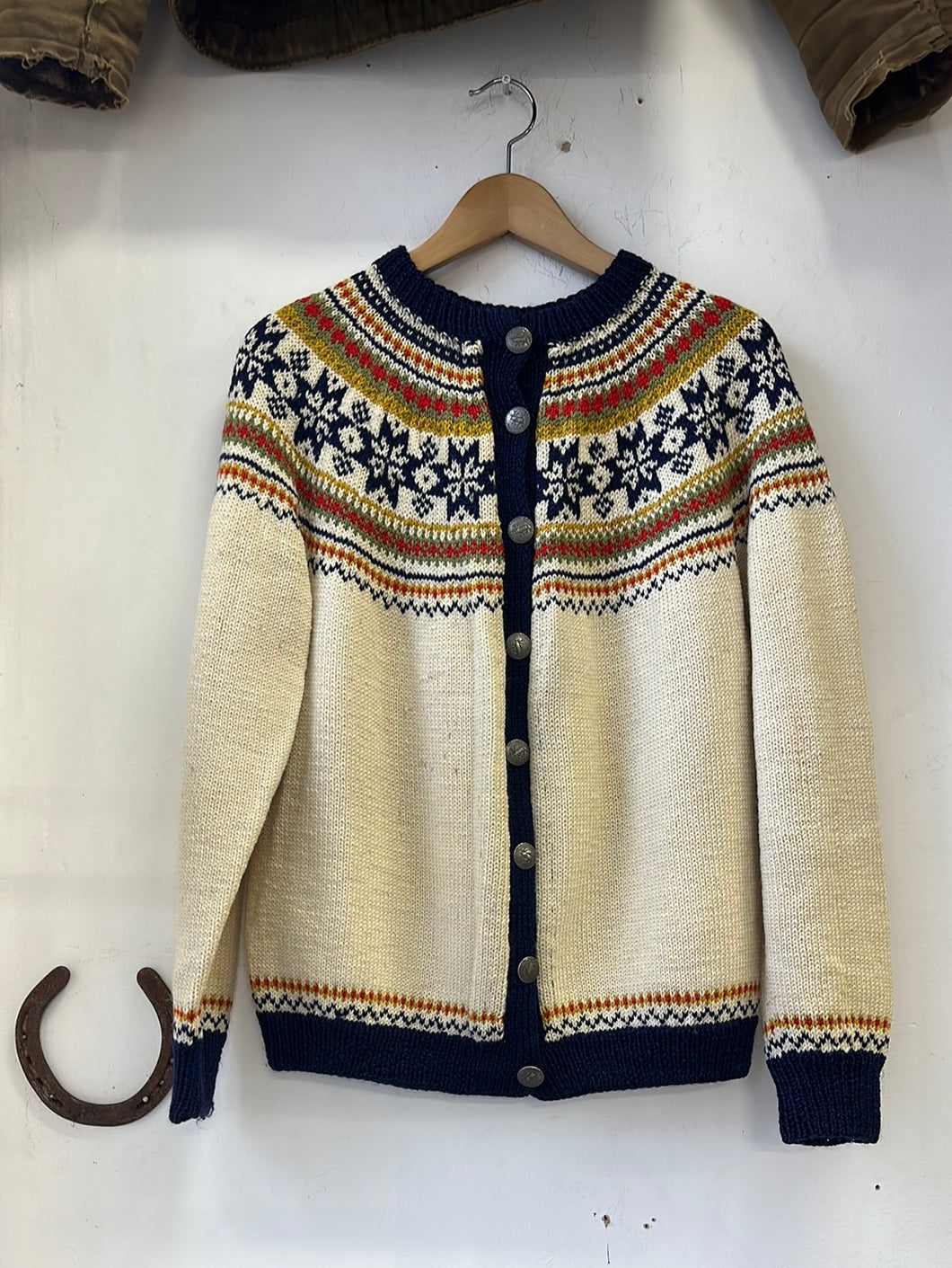1960s Crystal Nordic Sweater