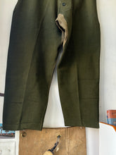 Load image into Gallery viewer, 1952 British Wool Liner Trousers 38×30
