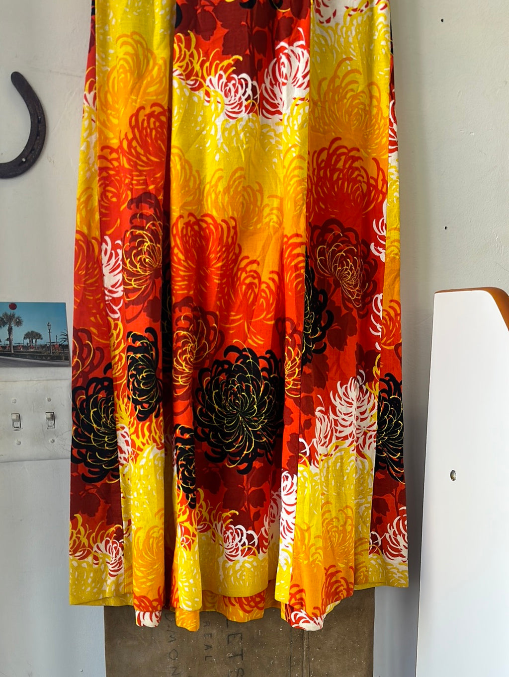 1960s Fely’s Barkcloth Hawaiian Dress