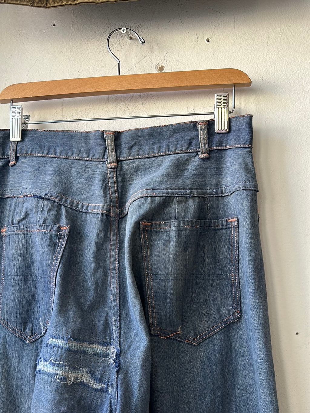 1950s Ranch Craft Side Zip Denim 29×26.5