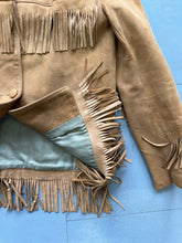 Load image into Gallery viewer, 1950s/60s Fringe Leather Jacket
