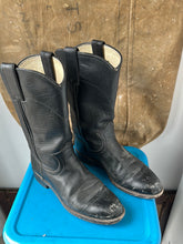 Load image into Gallery viewer, Justin Roper Boots - Black - Size 5.5/6 W
