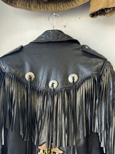 Load image into Gallery viewer, 1970s/80s Bristol Moto Fringe Jacket
