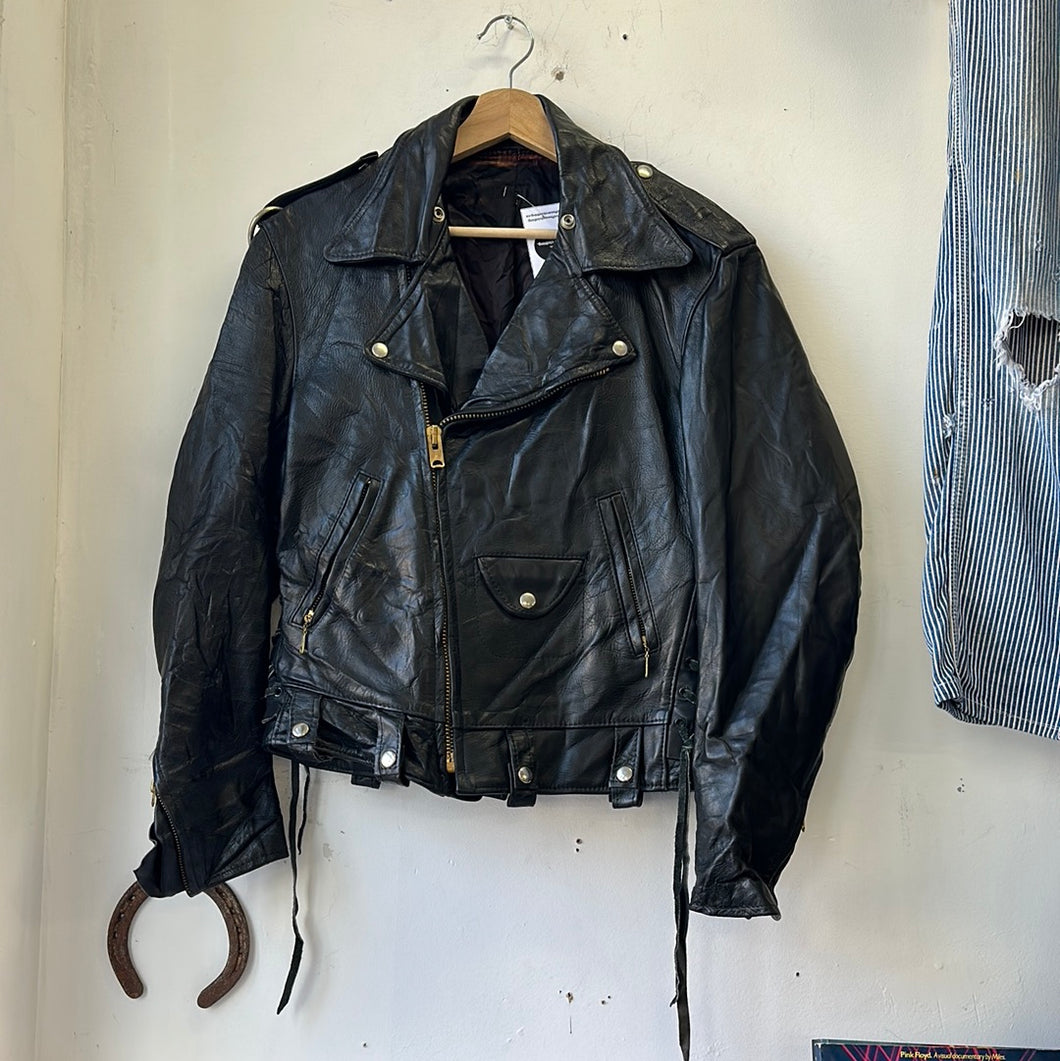 1970s Motorcycle Leather Jacket