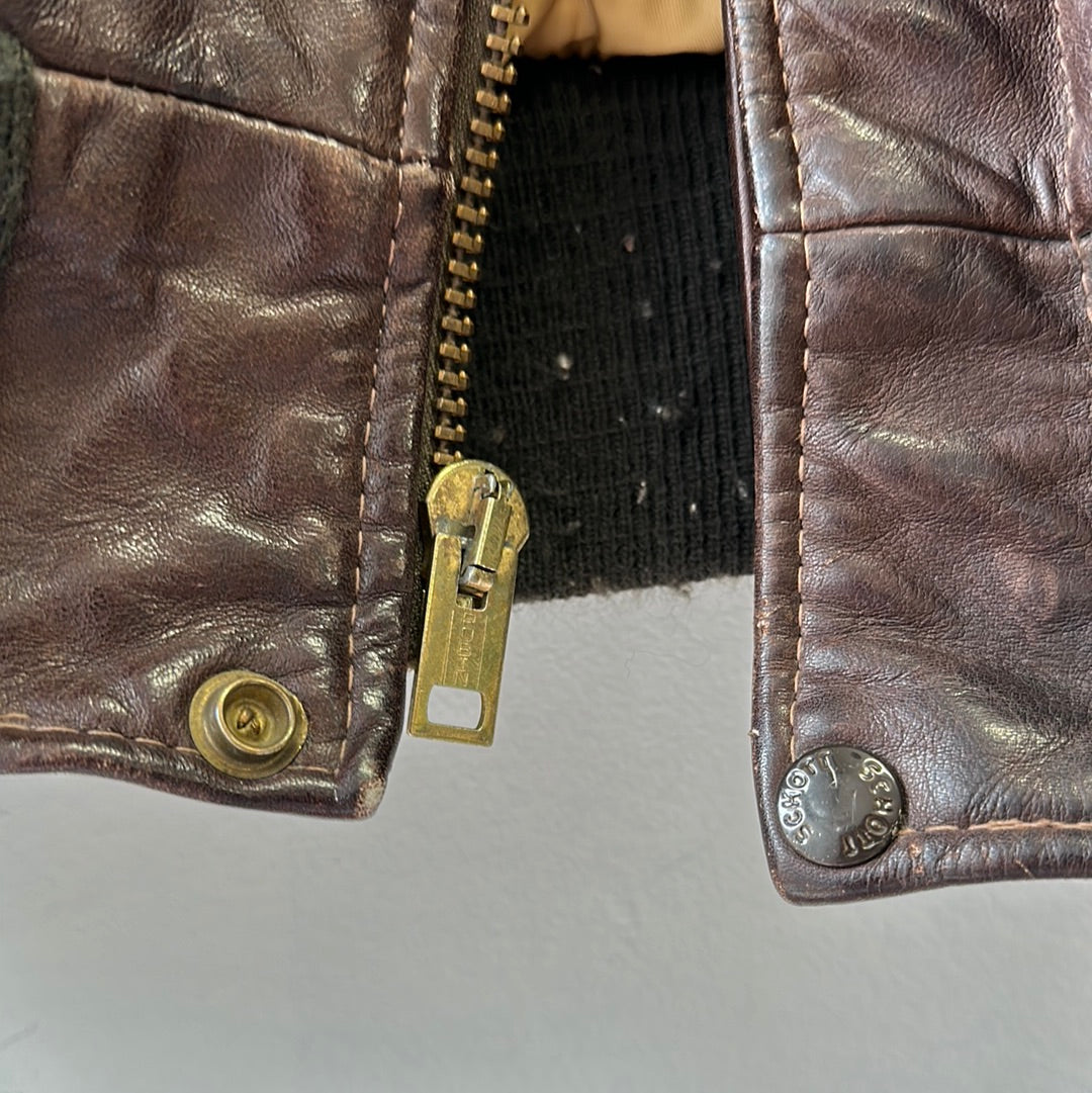 1970s Schott A-2 Leather Jacket