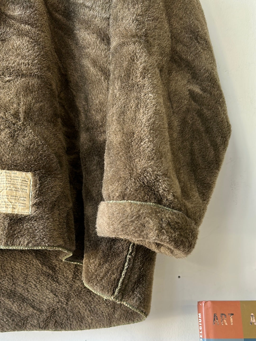 1940s M1943 Pile Liner w/ Coyote Fur Collar