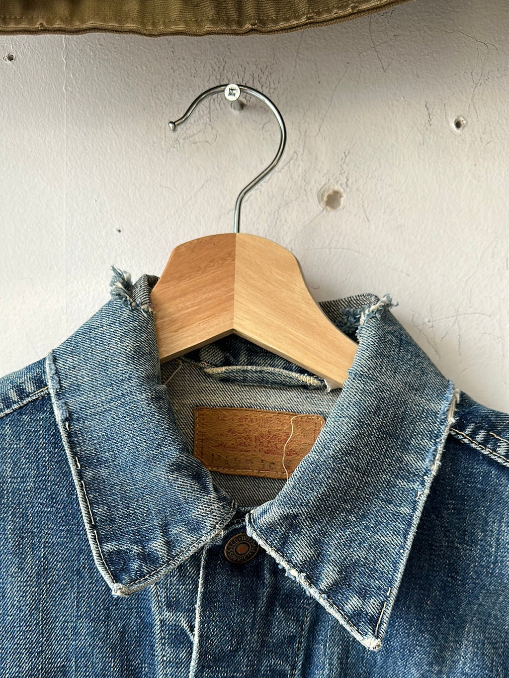 1990s Levi’s 70507 Big E Denim Trucker Jacket Reproduction - 38