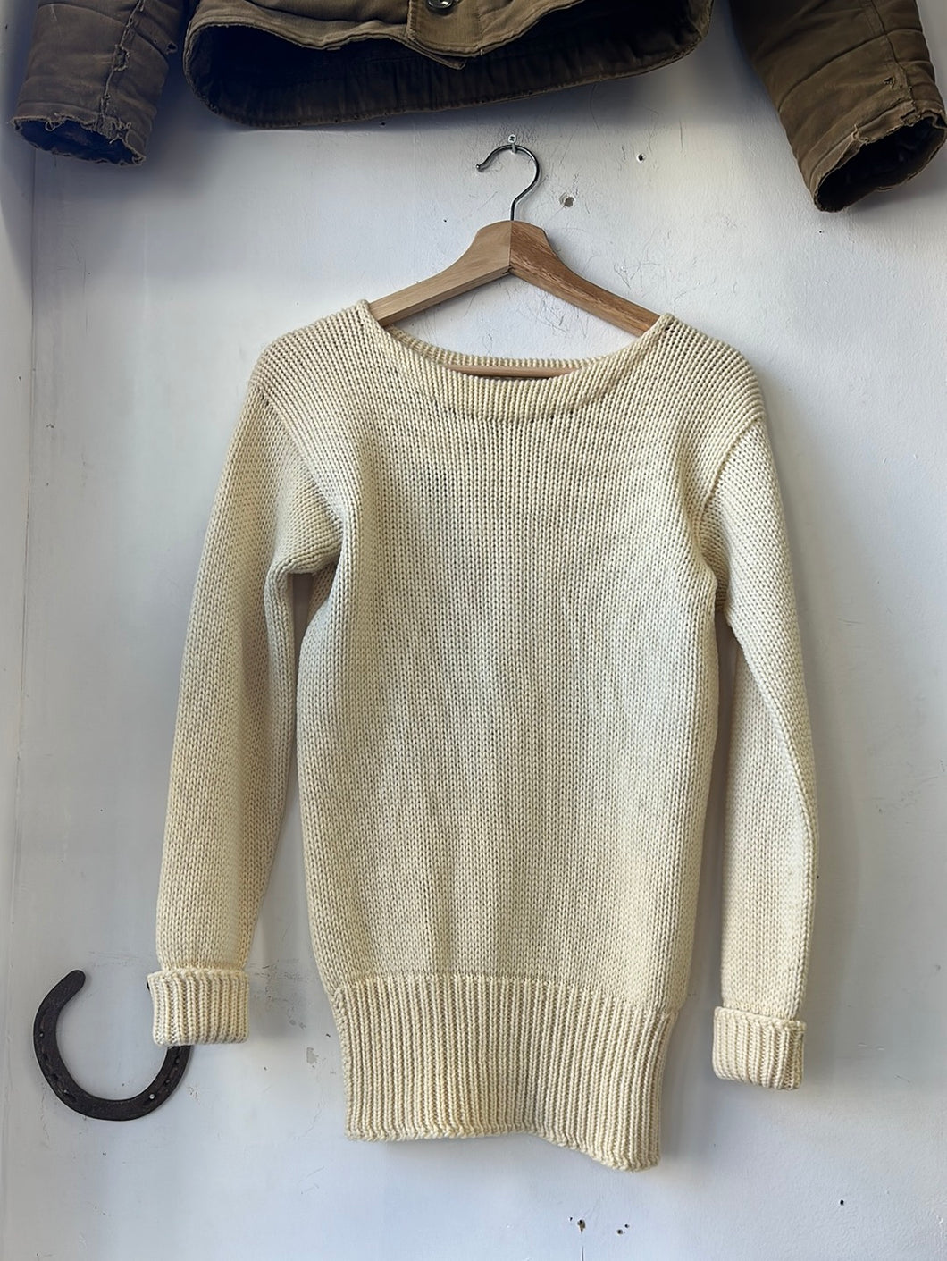 1950s Ivy League Wool Letterman Sweater