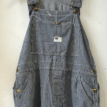 Load image into Gallery viewer, 1960s/70s Sears Hickory Stripe Overalls
