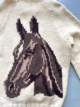 Load image into Gallery viewer, 1960s Horse Cowichan Sweater
