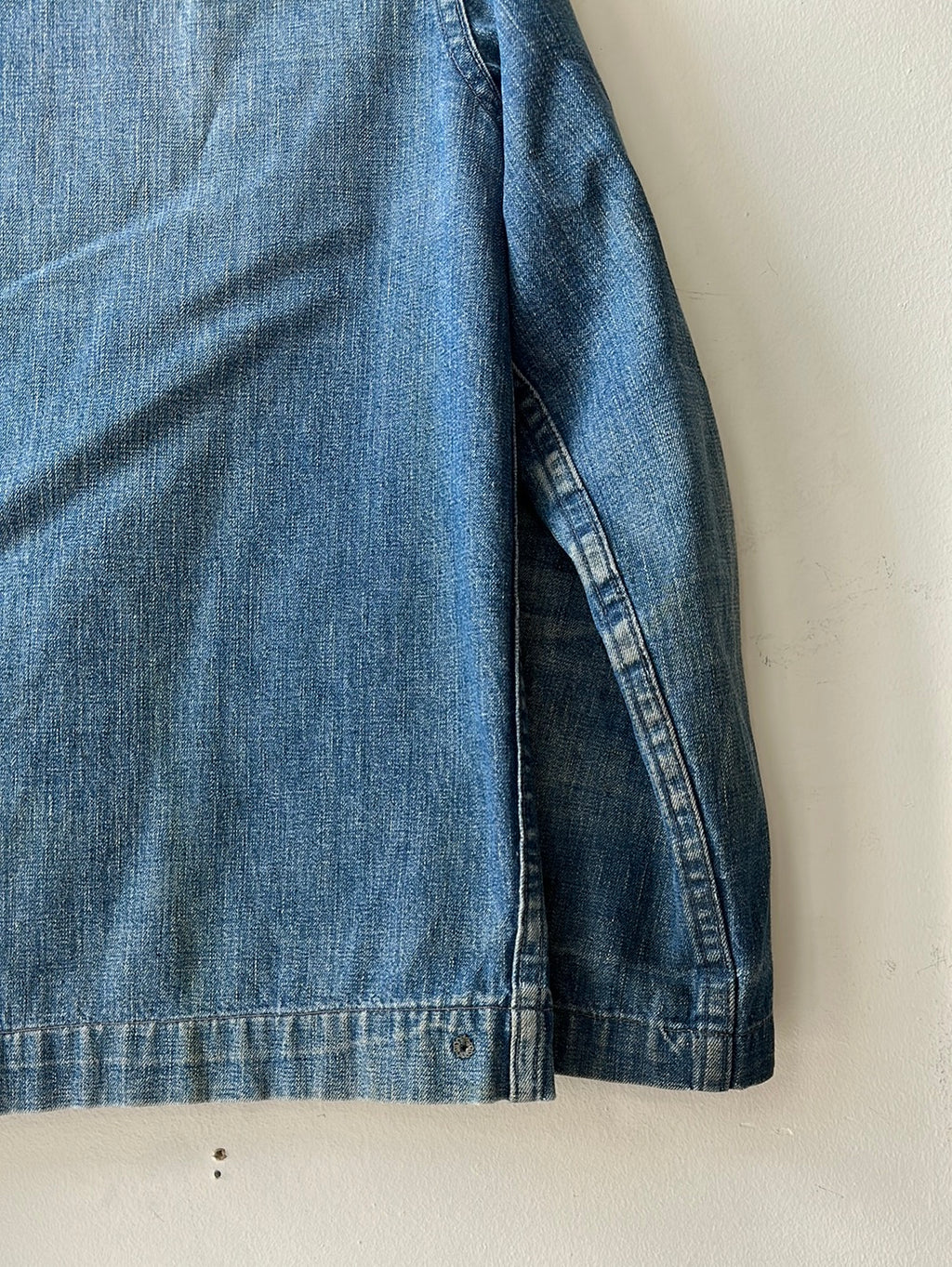 1940s US Navy Denim Shawl Collar Jacket