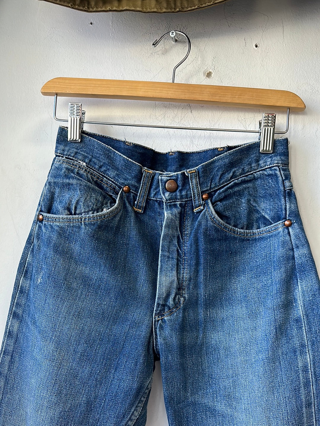 1950s/'60s Mended Selvedge Denim 26×31