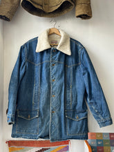 Load image into Gallery viewer, 1970s Lee Storm Riders Shearling Denim Jacket

