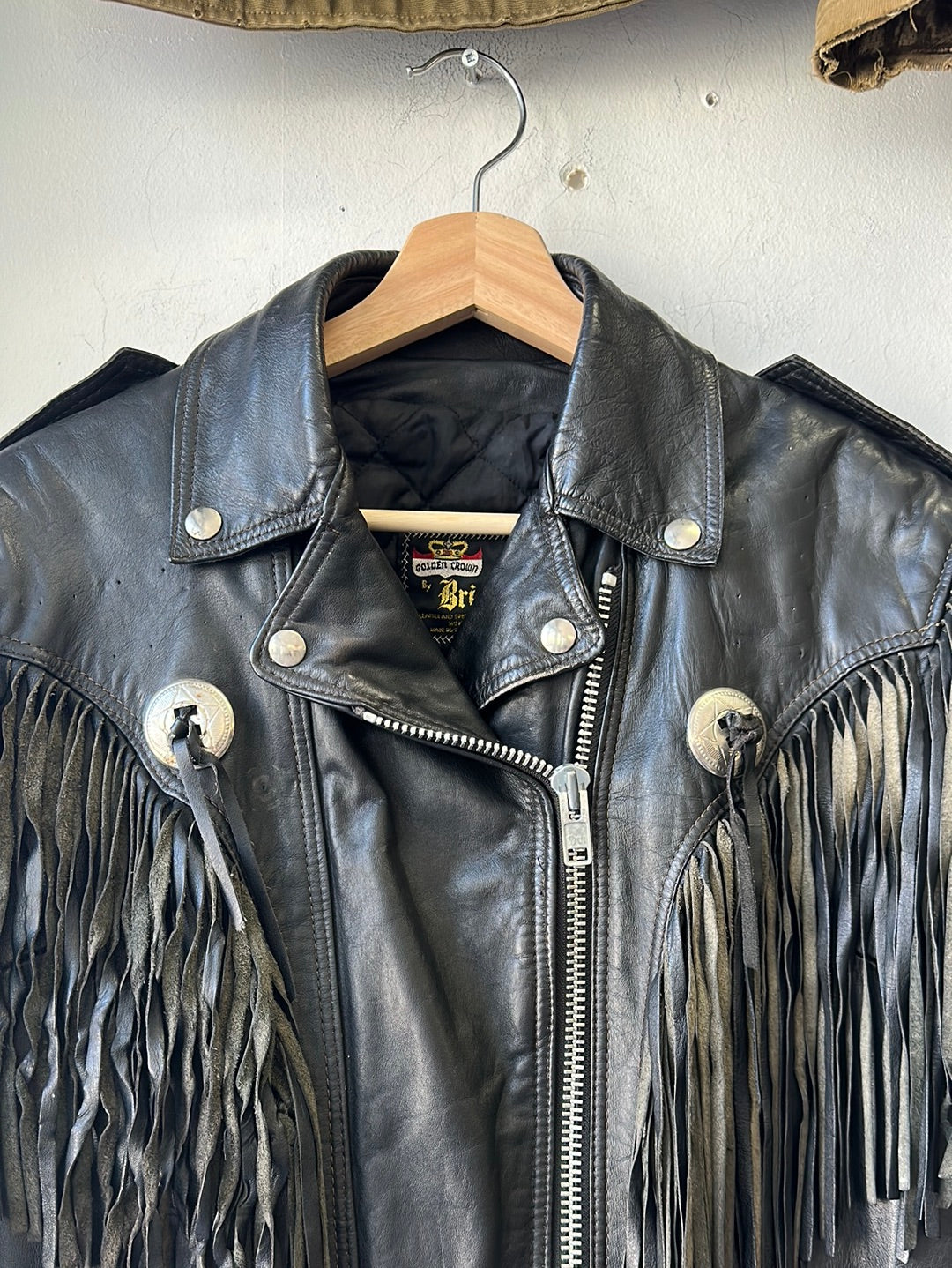 1970s/80s Bristol Moto Fringe Jacket