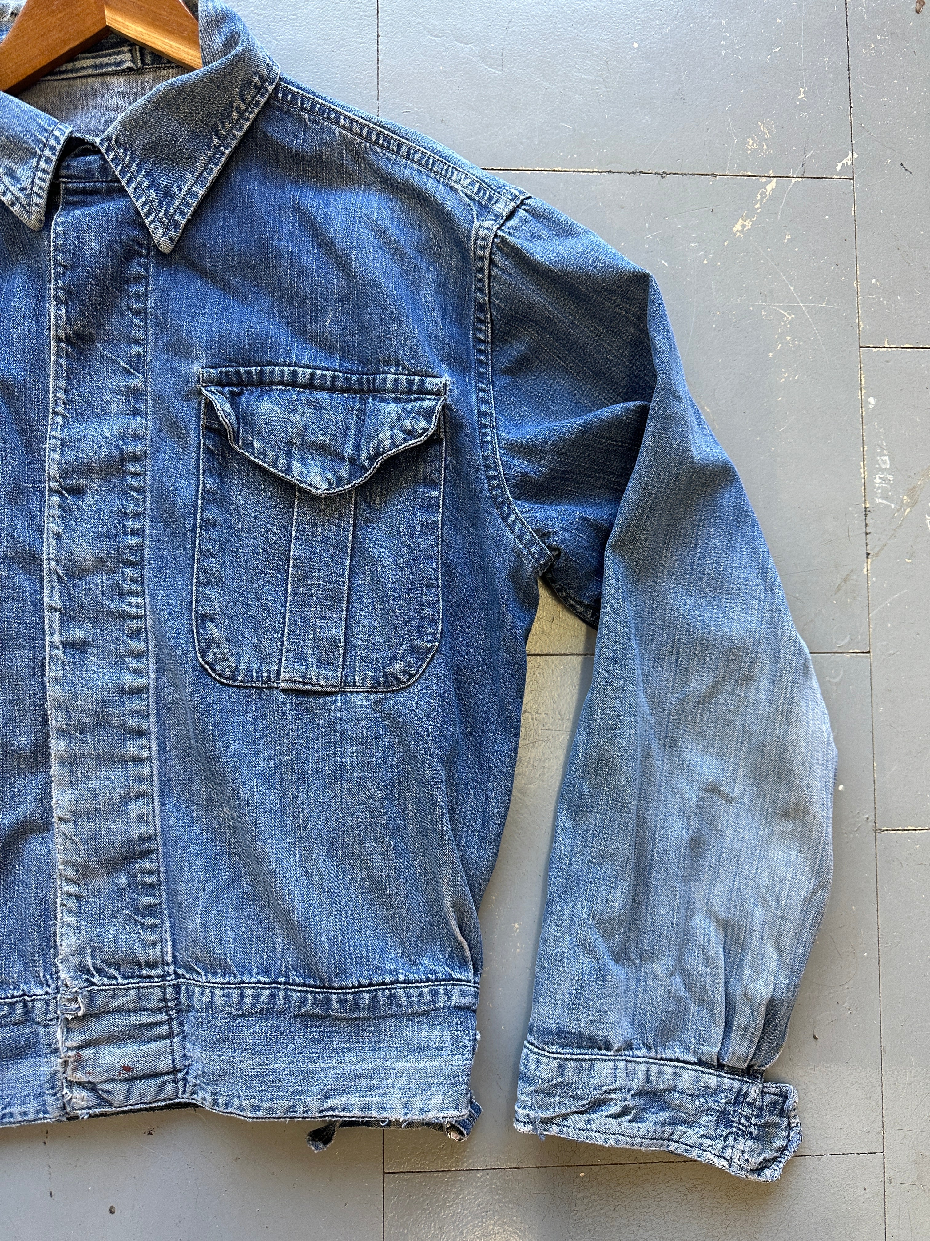 1950s Royal Canadian Navy Denim Jacket