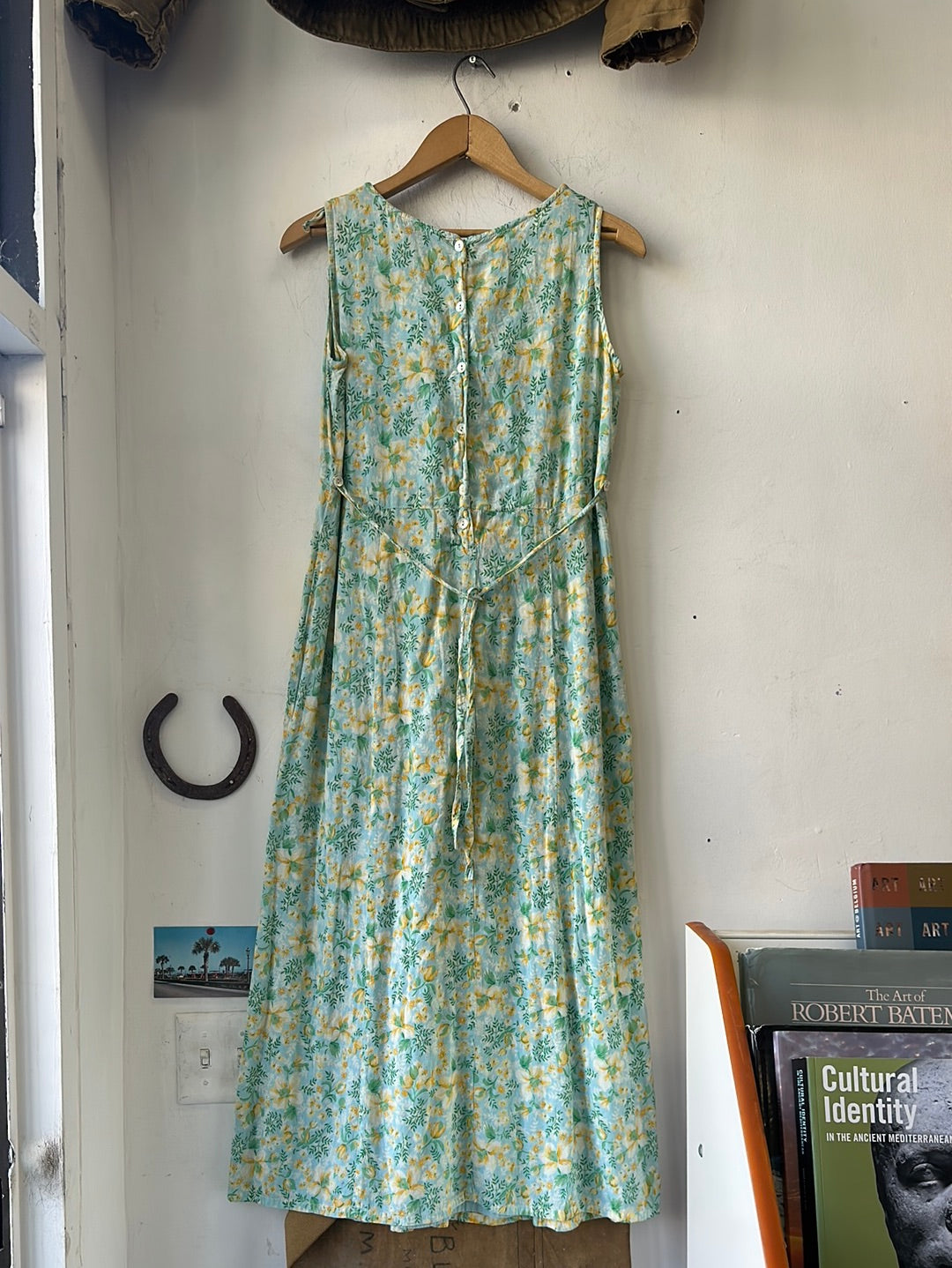 1970s April Cornell Rayon Dress