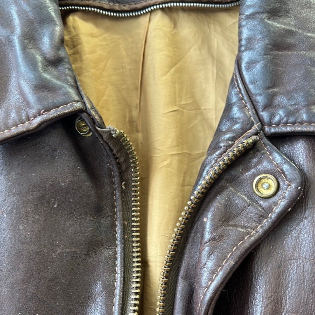 1970s Schott A-2 Leather Jacket