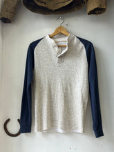 Load image into Gallery viewer, 1970s Henley Baseball Tee
