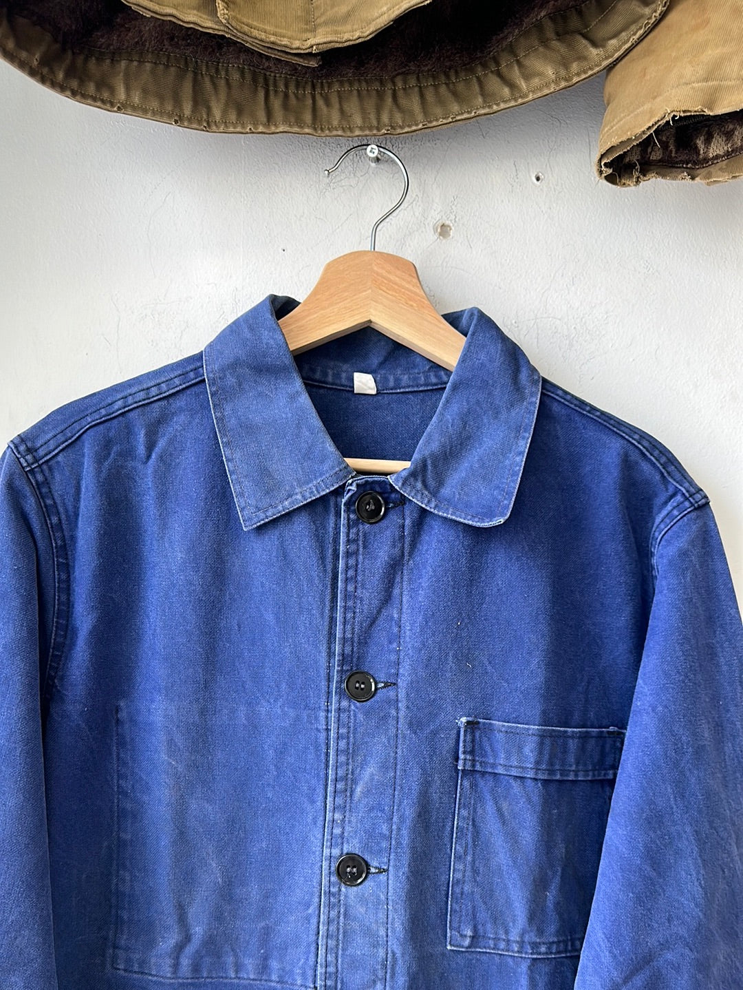 1950s Kidur Blue Moleskin French Chore