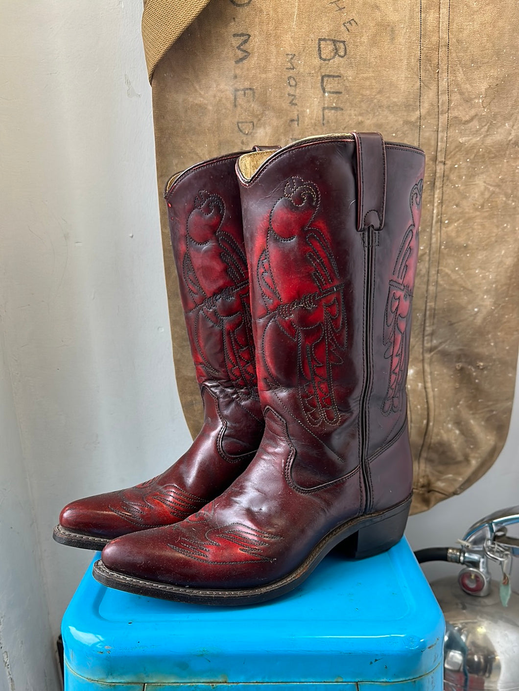 Double H Cowboy Boots - Size 9 M 10.5 W