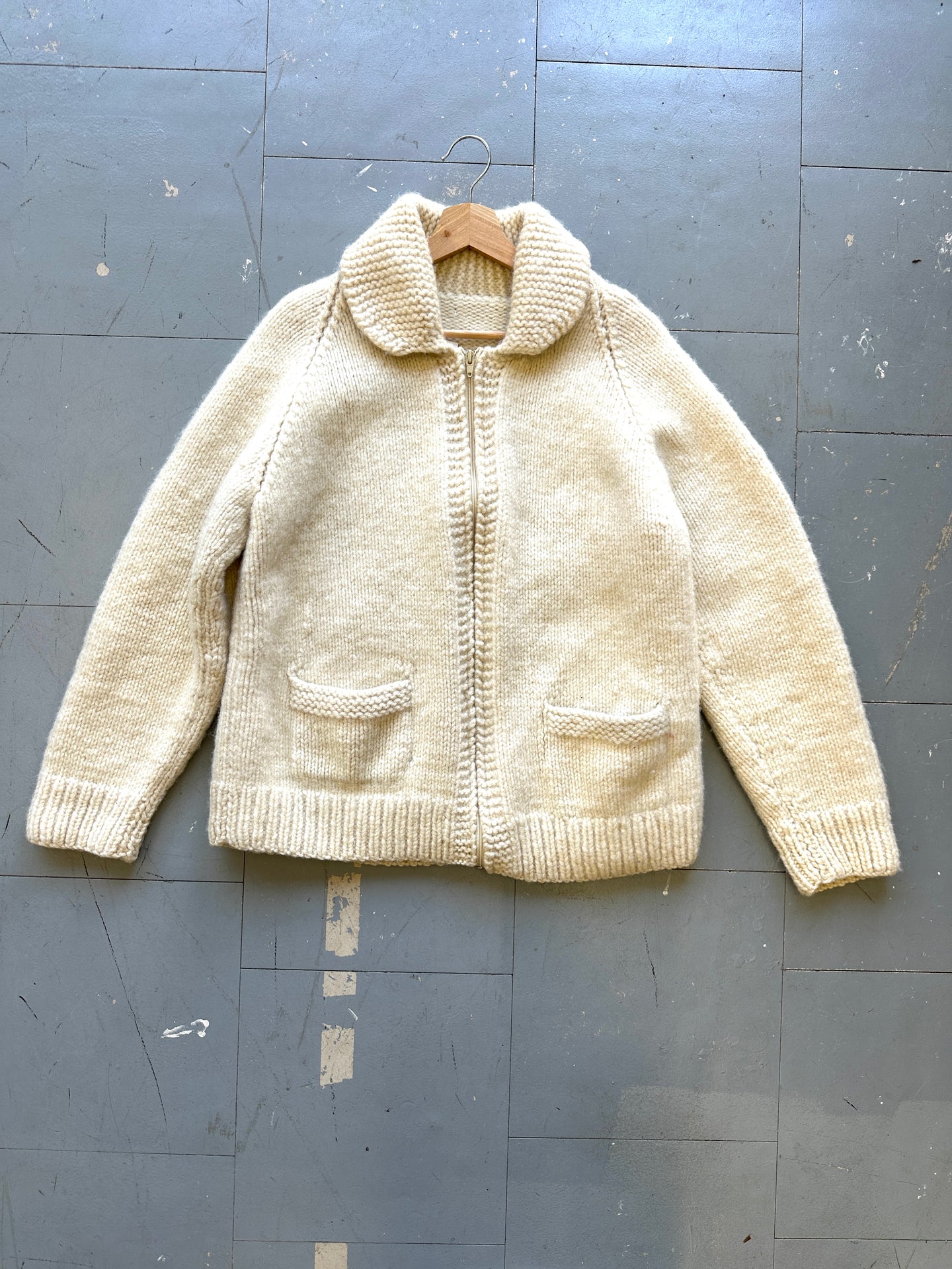 1960s Deer Cowichan Sweater