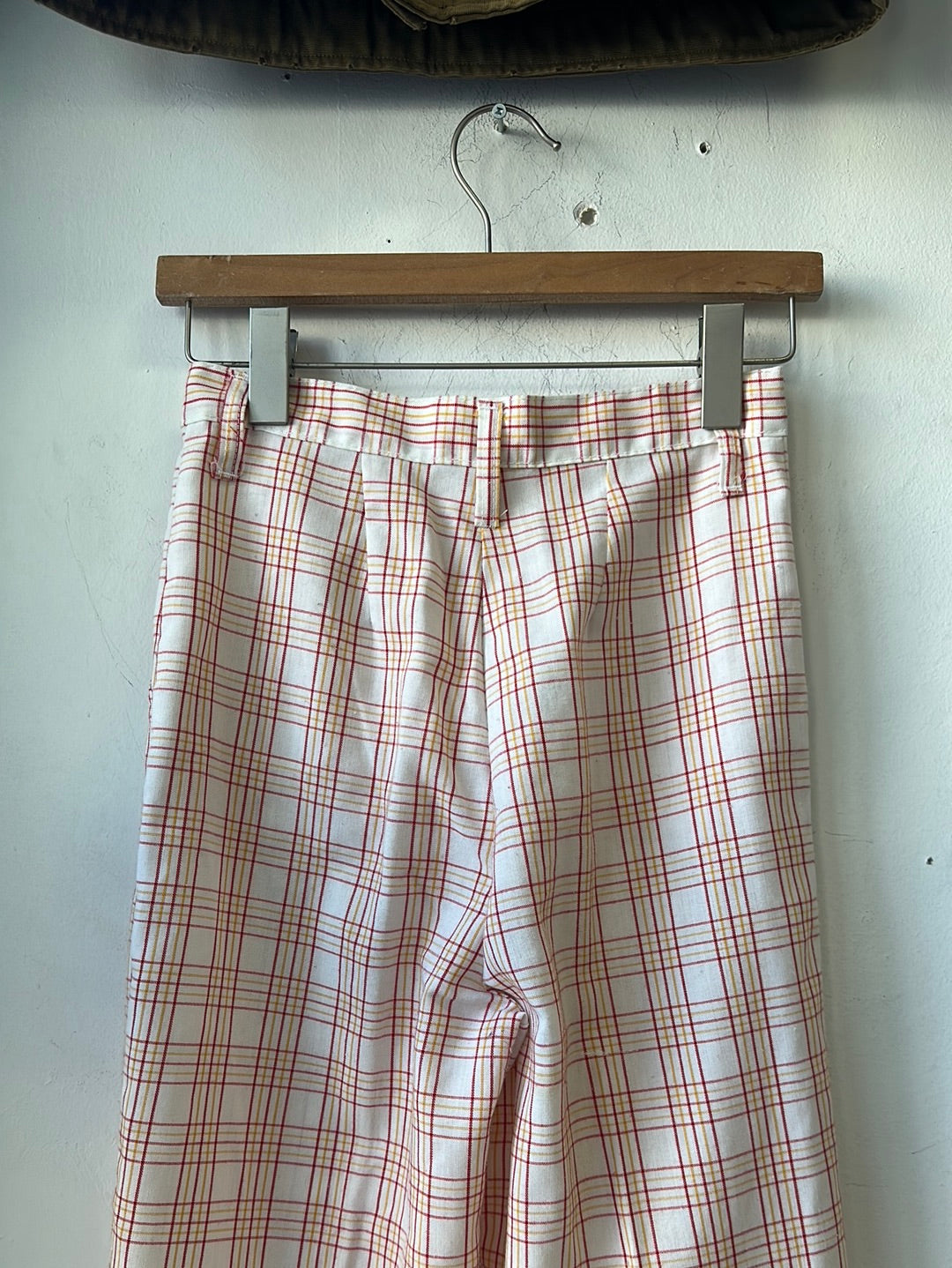 1960s Plaid Trousers