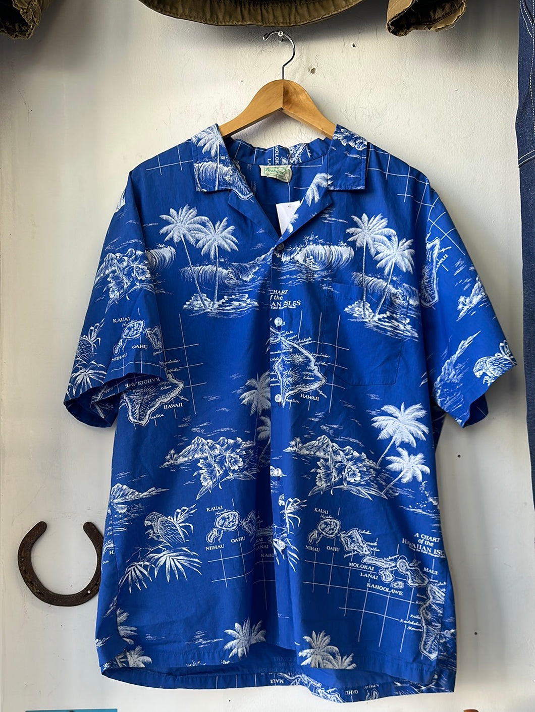1980s Jade Fashions Hawaiian Shirt